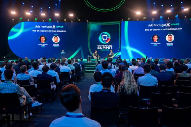 September 22, 2026, Lisbon, Lisbon, Portugal: ANToNIO SALVADOR (SC Braga) and PEDRO PINTO (Empower Sports) during a one-on-one session at the Portugal Football Summit at the Cidade do Futebol in Oeiras. Lisbon Portugal - ZUMAr238 20260922_zip_r238_016 Copyright: xRicardoxRochax