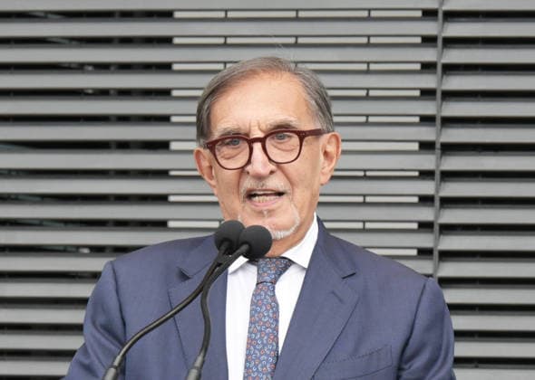IPA88957041 - Milan, Italy: Silvio Berlusconi had Milan Malpensa International Airport named after him in an official ceremony, with a plaque unveiled on the main facade of Terminal 1. In the photo: Ignazio La Russa, President of the Senate  Copyright: xNickxZonnax xNickxZonnax IPA88957041