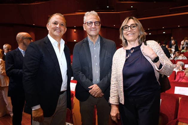 September 25, 2026, Rome, Rome, Italy: Antonio Saccone, President of Cinecitta , Massimiliano Smeriglio, Councilor for Culture of Rome Capital, and Lorenza Lei, Director of Cinema for the Lazio Region, at the press conference for the presentation of the 21st edition of the Rome Film Fest 2026, Auditorium Parco della Musica. Rome, September 25, 2026 Rome Italy  - ZUMAa289 20260925_zia_a289_315 Copyright: xMariaxLauraxAntonellix xAgfx
