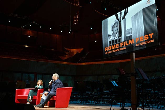 September 25, 2026, Rome, Rome, Italy: Paola Malanga, Artistic Director of the Rome Film Fest and the Cinema Foundation, and Salvatore Nastasi, President of the Cinema per Roma Foundation, during the press conference for the presentation of the 2026 Rome Film Fest s twenty-first edition, Auditorium Parco della Musica. Rome, September 25, 2026 Rome Italy  - ZUMAa289 20260925_zia_a289_327 Copyright: xMariaxLauraxAntonellix xAgfx