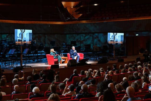 September 25, 2026, Rome, Rome, Italy: Paola Malanga, Artistic Director of the Rome Film Fest and the Cinema Foundation, and Salvatore Nastasi, President of the Cinema per Roma Foundation, during the press conference for the presentation of the 2026 Rome Film Fest s twenty-first edition, Auditorium Parco della Musica. Rome, September 25, 2026 Rome Italy  - ZUMAa289 20260925_zia_a289_329 Copyright: xMariaxLauraxAntonellix xAgfx