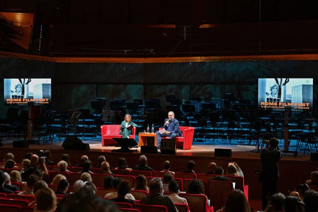 September 25, 2026, Rome, Rome, Italy: Paola Malanga, Artistic Director of the Rome Film Fest and the Cinema Foundation, and Salvatore Nastasi, President of the Cinema per Roma Foundation, during the press conference for the presentation of the 2026 Rome Film Fest s twenty-first edition, Auditorium Parco della Musica. Rome, September 25, 2026 Rome Italy  - ZUMAa289 20260925_zia_a289_330 Copyright: xMariaxLauraxAntonellix xAgfx