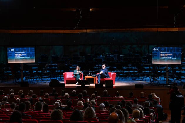 September 25, 2026, Rome, Rome, Italy: Paola Malanga, Artistic Director of the Rome Film Fest and the Cinema Foundation, and Salvatore Nastasi, President of the Cinema per Roma Foundation, during the press conference for the presentation of the 2026 Rome Film Fest s twenty-first edition, Auditorium Parco della Musica. Rome, September 25, 2026 Rome Italy  - ZUMAa289 20260925_zia_a289_341 Copyright: xMariaxLauraxAntonellix xAgfx