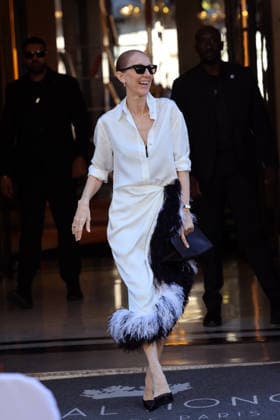 CÃ line Dion leaves her apartment in Paris for her show at the Plenitude Arena CÃ line Dion leaves her apartment in Paris for her show at the Plenitude Arena in Paris, France on september 25, 2026  Copyright: xBertrandxVanierx