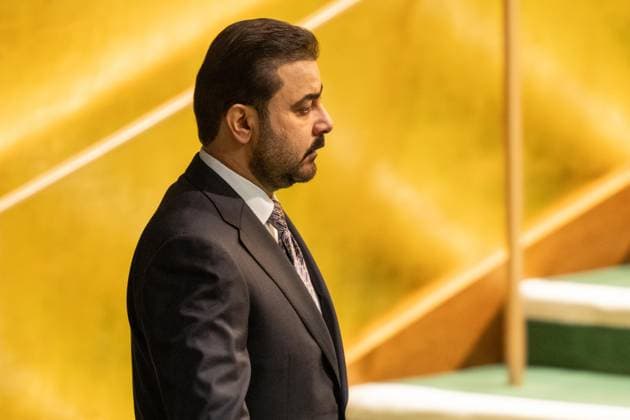 September 25, 2026, Bronx, New York, USA: Prime Minister of Iraq Ali Falih Al-Zaidi arrives to speak during General Debates on day 4 of UN General Assembly 81 at UN headquarters in New York, NY on September 25, 2026. Bronx USA - ZUMAr339 20260925_znp_r339_008 Copyright: xLevxRadinx
