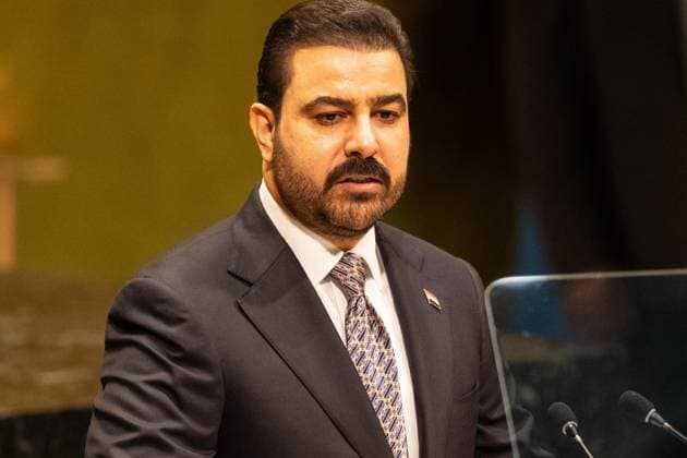 September 25, 2026, Bronx, New York, USA: Prime Minister of Iraq Ali Falih Al-Zaidi speaks during General Debates on day 4 of UN General Assembly 81 at UN headquarters in New York, NY on September 25, 2026. Bronx USA - ZUMAr339 20260925_znp_r339_011 Copyright: xLevxRadinx