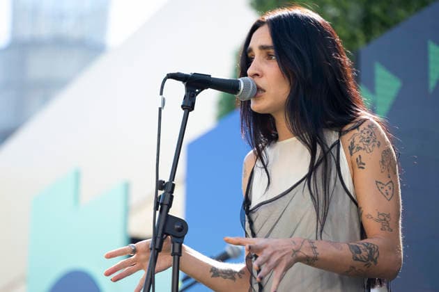Natalia Lacunza Performs in Madrid, Spain - 25 Sep 2026 Singer Natalia Lacunza performs during a concert at a Spotify event at the Callao Cinema. Madrid Spain Copyright: xAtilanoxGarciax xSOPAxImagesx PHOTO09450