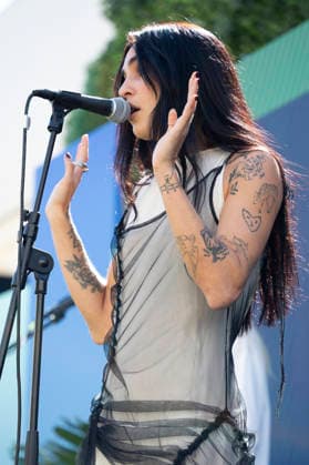Natalia Lacunza Performs in Madrid, Spain - 25 Sep 2026 Singer Natalia Lacunza performs during a concert at a Spotify event at the Callao Cinema. Madrid Spain Copyright: xAtilanoxGarciax xSOPAxImagesx PHOTO09452