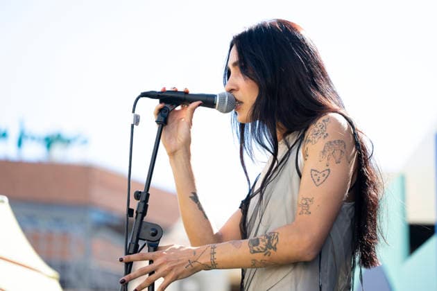 Natalia Lacunza Performs in Madrid, Spain - 25 Sep 2026 Singer Natalia Lacunza performs during a concert at a Spotify event at the Callao Cinema. Madrid Spain Copyright: xAtilanoxGarciax xSOPAxImagesx PHOTO09465