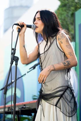 Natalia Lacunza Performs in Madrid, Spain - 25 Sep 2026 Singer Natalia Lacunza performs during a concert at a Spotify event at the Callao Cinema. Madrid Spain Copyright: xAtilanoxGarciax xSOPAxImagesx PHOTO09475