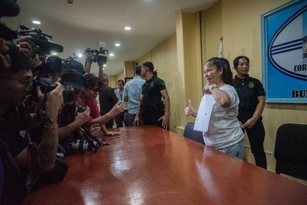 September 25, 2026, Quezon City, Quezon, Philippines: President Ferdinand Marcos Jr. has granted Mary Jane Veloso absolute pardon after being imprisoned and put on death row for over 15 years. Mary Jane Veloso will now reunite back with her family after being transferred in the Correctional Insitution for Women in 2024. Quezon City Philippines - ZUMAy102 20260925_zip_y102_006 Copyright: xKenosisxYapx