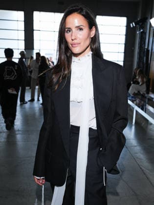 IPA88962205 - Milan, Milan Women™s Fashion Week Spring Summer 2027 - Women™s Fashion, Spring Summer 2027 - Elisabetta Franchi fashion show - guests pictured: Alex Riviere-Sieber, Alex Riviere-Sieber  Copyright: xRiccardoxGiordanox xRiccardoxGiordanox IPA88962205