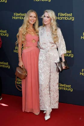 Jenny Elvers and Juliane Golbs at the premiere of the film *Hygge* at the 34th Filmfest Hamburg 2026 at Cinemaxx Dammtor in Hamburg, September 25, 2026 Foto:xC.xTamckex xFuturexImagex hygge_6917