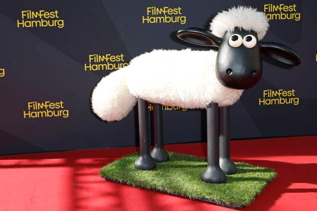 Shaun at the premiere of the movie *Shaun the Sheep: The Beast of Mossy Bottom* at the 34th Filmfest Hamburg 2026 at Cinemaxx Dammtor in Hamburg, September 25, 2026 Foto:xC.xTamckex xFuturexImagex shaun_6902