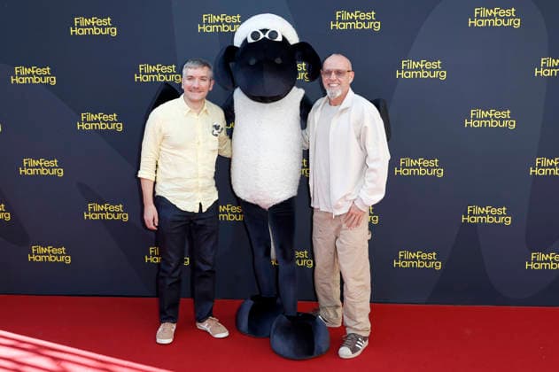 Matthew Walker and Thomas D at the premiere of the movie *Shaun the Sheep: The Beast of Mossy Bottom* at the 34th Filmfest Hamburg 2026 at Cinemaxx Dammtor in Hamburg, September 25, 2026 Foto:xC.xTamckex xFuturexImagex shaun_6916
