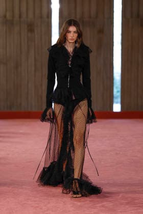 Blumarine Ready-to-Wear Spring Summer 2027 Fashion Show at Milan Fashion Week, on September 25, 2026, Bestimage, Milan, Italy  Copyright: xAgencex xBestimagexAgencex xBestimagex