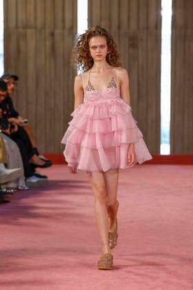 Blumarine Ready-to-Wear Spring Summer 2027 Fashion Show at Milan Fashion Week, on September 25, 2026, Bestimage, Milan, Italy  Copyright: xAgencex xBestimagexAgencex xBestimagex