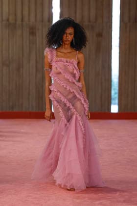 Blumarine Ready-to-Wear Spring Summer 2027 Fashion Show at Milan Fashion Week, on September 25, 2026, Bestimage, Milan, Italy  Copyright: xAgencex xBestimagexAgencex xBestimagex