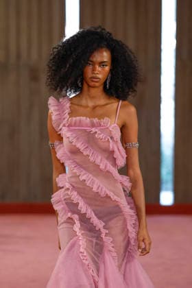 Blumarine Ready-to-Wear Spring Summer 2027 Fashion Show at Milan Fashion Week, on September 25, 2026, Bestimage, Milan, Italy  Copyright: xAgencex xBestimagexAgencex xBestimagex
