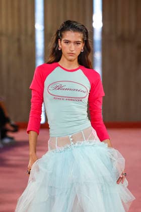 Blumarine Ready-to-Wear Spring Summer 2027 Fashion Show at Milan Fashion Week, on September 25, 2026, Bestimage, Milan, Italy  Copyright: xAgencex xBestimagexAgencex xBestimagex
