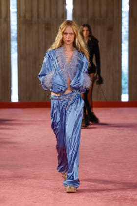 Blumarine Ready-to-Wear Spring Summer 2027 Fashion Show at Milan Fashion Week, on September 25, 2026, Bestimage, Milan, Italy  Copyright: xAgencex xBestimagexAgencex xBestimagex