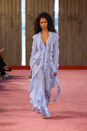 Blumarine Ready-to-Wear Spring Summer 2027 Fashion Show at Milan Fashion Week, on September 25, 2026, Bestimage, Milan, Italy  Copyright: xAgencex xBestimagexAgencex xBestimagex