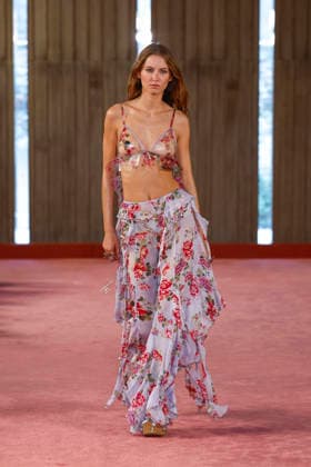 Blumarine Ready-to-Wear Spring Summer 2027 Fashion Show at Milan Fashion Week, on September 25, 2026, Bestimage, Milan, Italy  Copyright: xAgencex xBestimagexAgencex xBestimagex