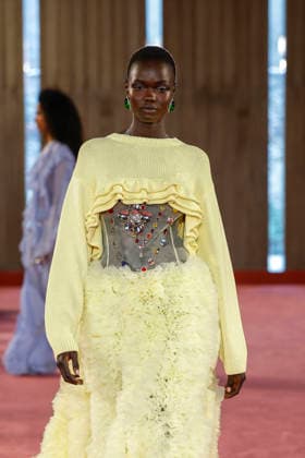 Blumarine Ready-to-Wear Spring Summer 2027 Fashion Show at Milan Fashion Week, on September 25, 2026, Bestimage, Milan, Italy  Copyright: xAgencex xBestimagexAgencex xBestimagex