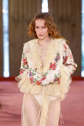 Blumarine Ready-to-Wear Spring Summer 2027 Fashion Show at Milan Fashion Week, on September 25, 2026, Bestimage, Milan, Italy  Copyright: xAgencex xBestimagexAgencex xBestimagex