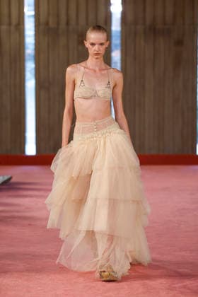 Blumarine Ready-to-Wear Spring Summer 2027 Fashion Show at Milan Fashion Week, on September 25, 2026, Bestimage, Milan, Italy  Copyright: xAgencex xBestimagexAgencex xBestimagex