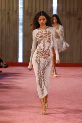 Blumarine Ready-to-Wear Spring Summer 2027 Fashion Show at Milan Fashion Week, on September 25, 2026, Bestimage, Milan, Italy  Copyright: xAgencex xBestimagexAgencex xBestimagex
