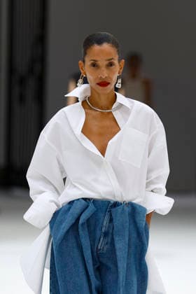 Sportmax Ready-to-Wear Spring Summer 2027 Fashion Show at Milan Fashion Week, on September 25, 2026, Bestimage, Milan, Italy  Copyright: xAgencex xBestimagexAgencex xBestimagex