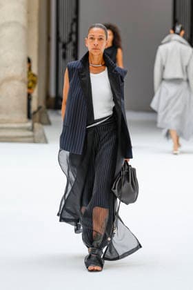 Sportmax Ready-to-Wear Spring Summer 2027 Fashion Show at Milan Fashion Week, on September 25, 2026, Bestimage, Milan, Italy  Copyright: xAgencex xBestimagexAgencex xBestimagex