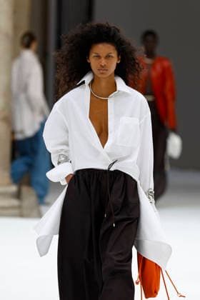 Sportmax Ready-to-Wear Spring Summer 2027 Fashion Show at Milan Fashion Week, on September 25, 2026, Bestimage, Milan, Italy  Copyright: xAgencex xBestimagexAgencex xBestimagex
