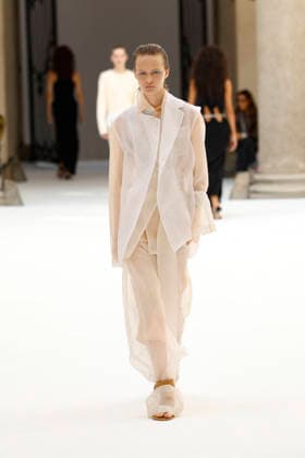 Sportmax Ready-to-Wear Spring Summer 2027 Fashion Show at Milan Fashion Week, on September 25, 2026, Bestimage, Milan, Italy  Copyright: xAgencex xBestimagexAgencex xBestimagex