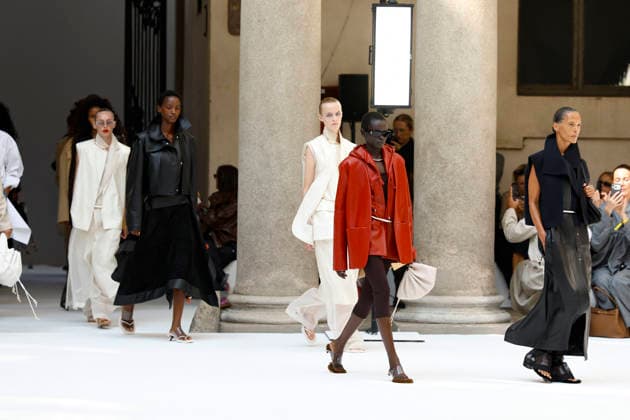 Sportmax Ready-to-Wear Spring Summer 2027 Fashion Show at Milan Fashion Week, on September 25, 2026, Bestimage, Milan, Italy  Copyright: xAgencex xBestimagexAgencex xBestimagex