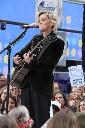 NEW YORK, NY- SEPTEMBER 25: Brandi Carlile performs on NBC s Today Citi Concert Series at Rockefeller Plaza in New York City on September 25, 2026. Copyright: xRWx