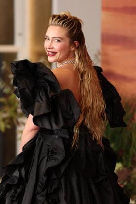 . 25 09 2026. London, United Kingdom. Florence Pugh arriving at the East of Eden screening in London.  xStephenxLockx xi-Imagesx IIM-27028-0009