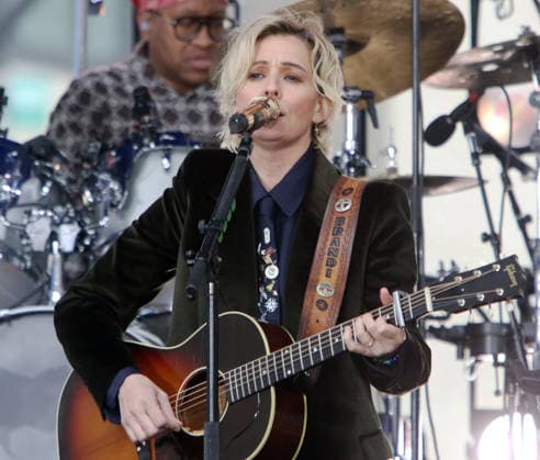 NEW YORK, NY- SEPTEMBER 25: Brandi Carlile performs on NBC s Today Citi Concert Series at Rockefeller Plaza in New York City on September 25, 2026. Copyright: xRWx