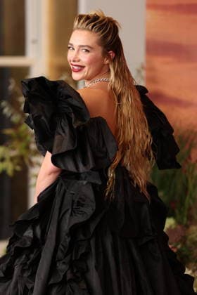 . 25 09 2026. London, United Kingdom. Florence Pugh arriving at the East of Eden screening in London.  xStephenxLockx xi-Imagesx IIM-27028-0010