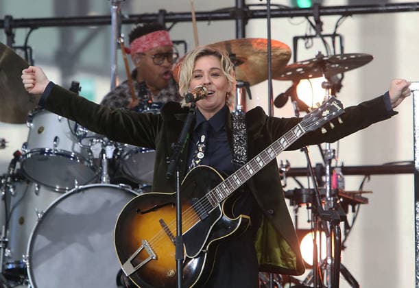 NEW YORK, NY- SEPTEMBER 25: Brandi Carlile performs on NBC s Today Citi Concert Series at Rockefeller Plaza in New York City on September 25, 2026. Copyright: xRWx
