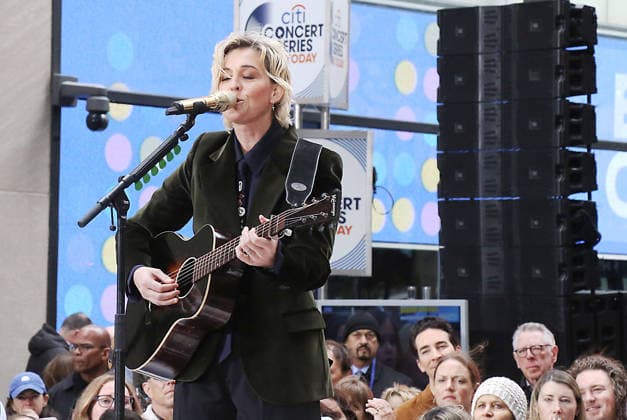NEW YORK, NY- SEPTEMBER 25: Brandi Carlile performs on NBC s Today Citi Concert Series at Rockefeller Plaza in New York City on September 25, 2026. Copyright: xRWx