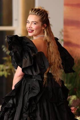 . 25 09 2026. London, United Kingdom. Florence Pugh arriving at the East of Eden screening in London.  xStephenxLockx xi-Imagesx IIM-27028-0015