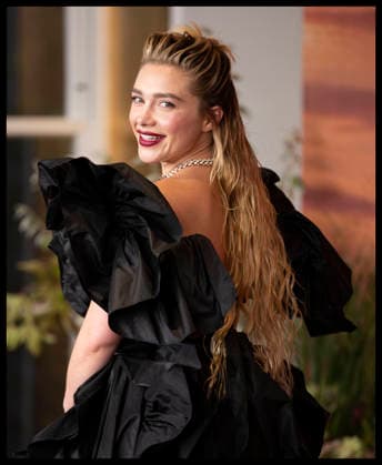 . 25 09 2026. London, United Kingdom. Florence Pugh arriving at the East of Eden screening in London.  xStephenxLockx xi-Imagesx IIM-27028-0018