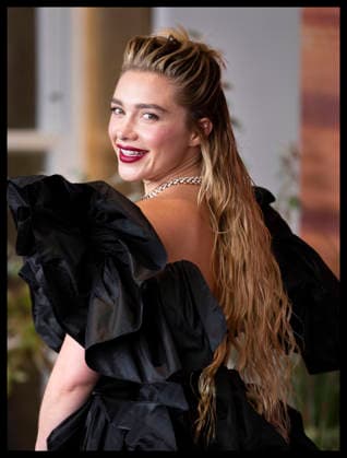 . 25 09 2026. London, United Kingdom. Florence Pugh arriving at the East of Eden screening in London.  xStephenxLockx xi-Imagesx IIM-27028-0019
