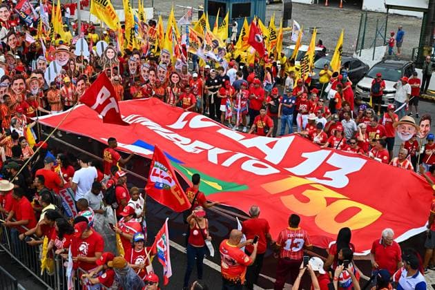 Brazilian Presidential Election Campaign PHOTOPQR OUEST FRANCE Franck Dubray Recife September 25, 2026 Report from Recife, Brazil, on the presidential election campaign, featuring a march and rally by President and candidate Lula (Luiz Inácio Lula da Silva), with the mayor of Recife Joao Campos Photo by Franck Dubray: Presidential election campaign in Brazil on September 25, 2026, in Recife, France  Copyright: xPHOTOPQR OUESTxFRANCE MAXPPPxFranckxDubrayx 20260925OFR9353 20260925OFR9353