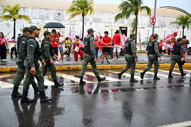 Brazilian Presidential Election Campaign PHOTOPQR OUEST FRANCE Franck Dubray Recife September 25, 2026 Report from Recife, Brazil, on the presidential election campaign, featuring a march and rally by President and candidate Lula (Luiz Inácio Lula da Silva), with the mayor of Recife Joao Campos Photo by Franck Dubray: Presidential election campaign in Brazil on September 25, 2026, in Recife, France  Copyright: xPHOTOPQR OUESTxFRANCE MAXPPPxFranckxDubrayx 20260925OFR9354 20260925OFR9354