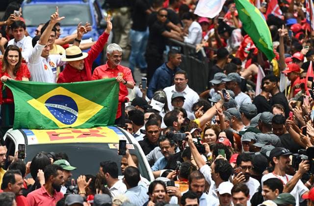 Brazilian Presidential Election Campaign PHOTOPQR OUEST FRANCE Franck Dubray Recife September 25, 2026 Report from Recife, Brazil, on the presidential election campaign, featuring a march and rally by President and candidate Lula (Luiz Inácio Lula da Silva), with the mayor of Recife Joao Campos Photo by Franck Dubray: Presidential election campaign in Brazil on September 25, 2026, in Recife, France  Copyright: xPHOTOPQR OUESTxFRANCE MAXPPPxFranckxDubrayx 20260925OFR9357 20260925OFR9357