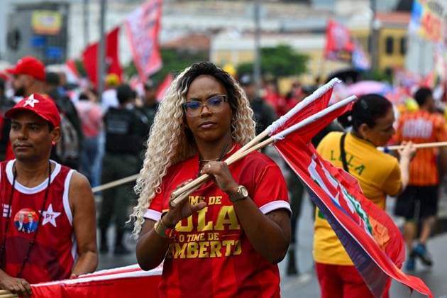 Brazilian Presidential Election Campaign PHOTOPQR OUEST FRANCE Franck Dubray Recife September 25, 2026 Report from Recife, Brazil, on the presidential election campaign, featuring a march and rally by President and candidate Lula (Luiz Inácio Lula da Silva), with the mayor of Recife Joao Campos Photo by Franck Dubray: Presidential election campaign in Brazil on September 25, 2026, in Recife, France  Copyright: xPHOTOPQR OUESTxFRANCE MAXPPPxFranckxDubrayx 20260925OFR9363 20260925OFR9363