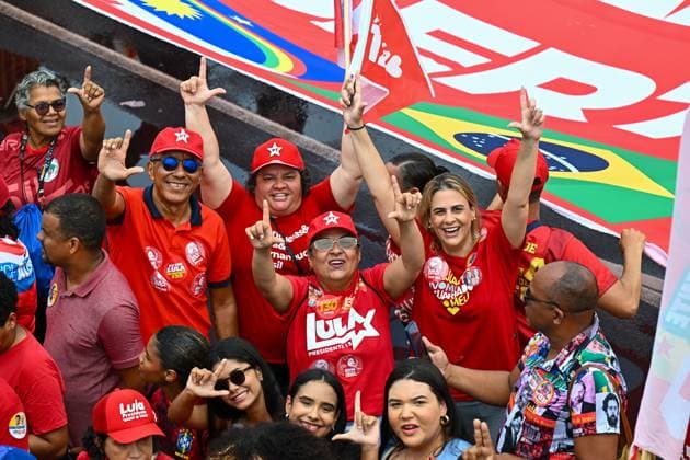 Brazilian Presidential Election Campaign PHOTOPQR OUEST FRANCE Franck Dubray Recife September 25, 2026 Report from Recife, Brazil, on the presidential election campaign, featuring a march and rally by President and candidate Lula (Luiz Inácio Lula da Silva), with the mayor of Recife Joao Campos Photo by Franck Dubray: Presidential election campaign in Brazil on September 25, 2026, in Recife, France  Copyright: xPHOTOPQR OUESTxFRANCE MAXPPPxFranckxDubrayx 20260925OFR9365 20260925OFR9365